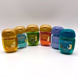 Bath & Body Works Disney Princess Pocketbac Collection of 6 pieces